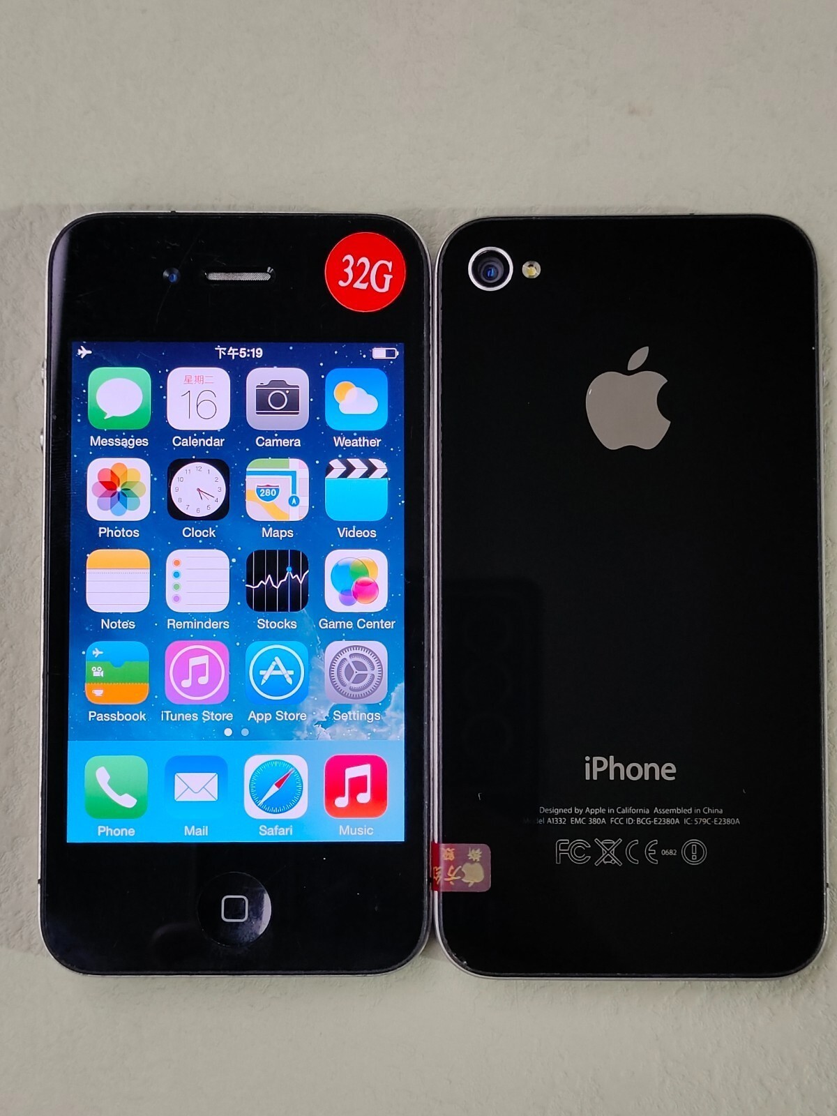 90%N ew Working Apple iPhone 4/4s White/Black 8/16/32GB UNLOCKED CCD Camera