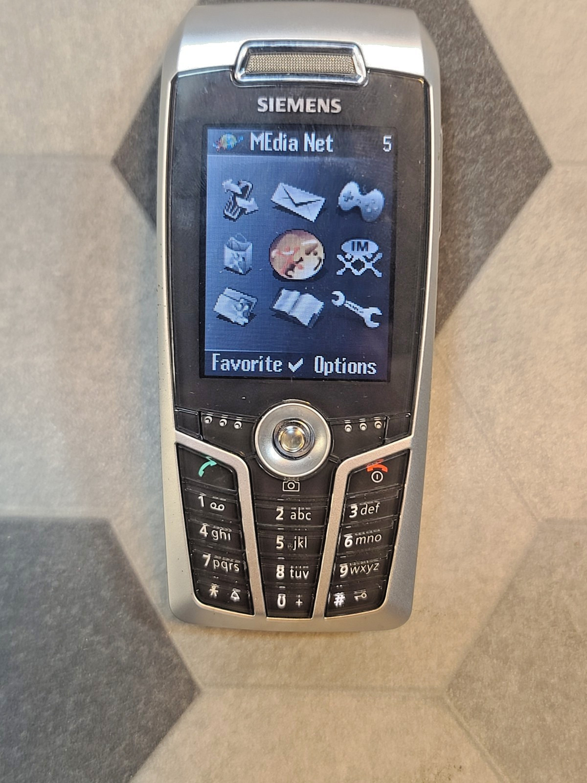 Siemens S Series S66 – Very Rare Cellular GSM Phone Black & Silver (Cingular)