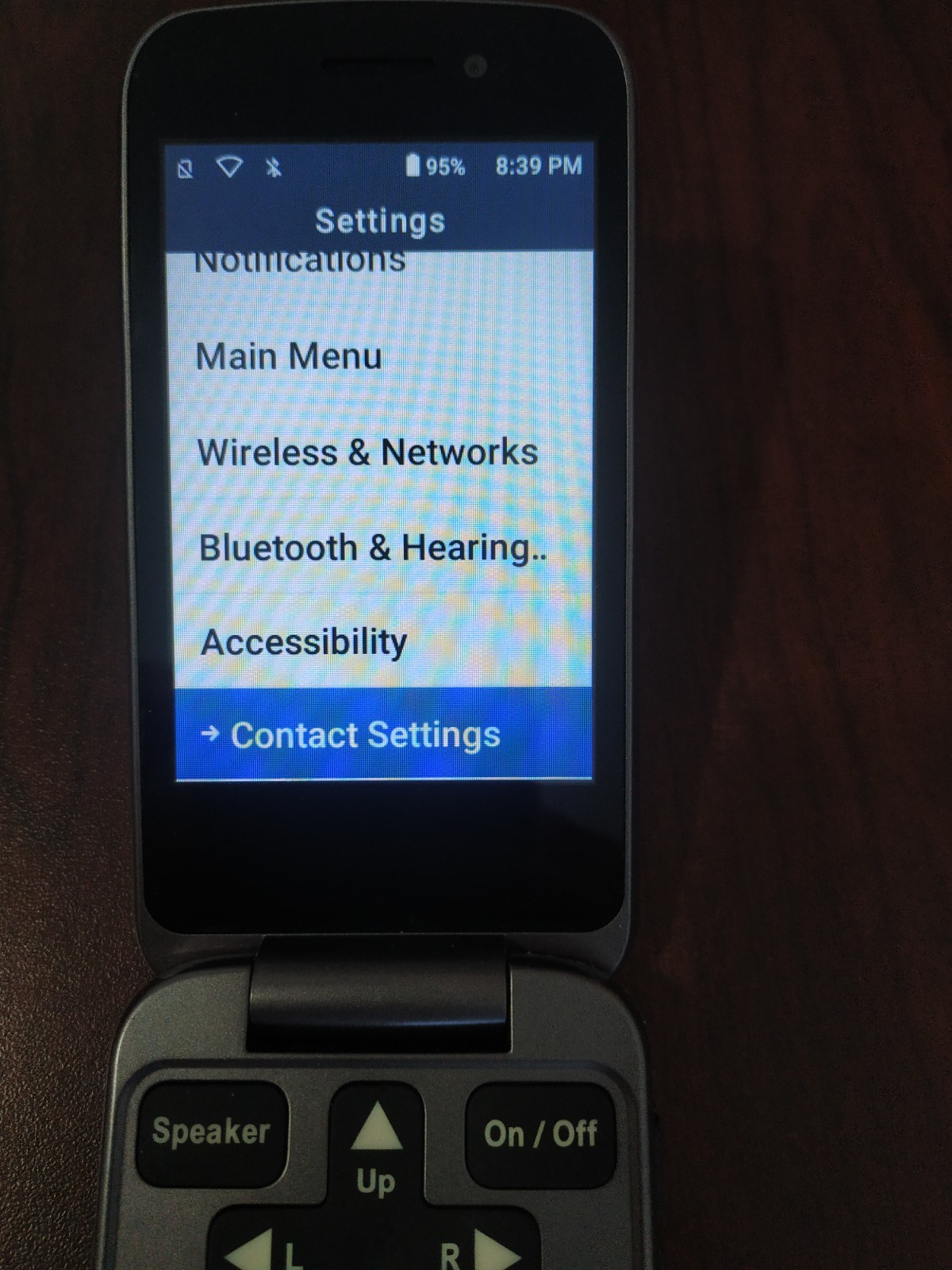 Lively Jitterbug Flip 2 Alcatel 4058P 32GB Red Works Great (Big Buttons)
