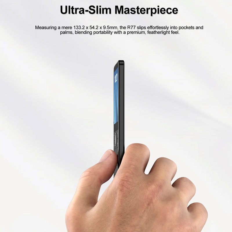 MINI Unlocked DOOV R77 PRO Android 14 Smartphone Dual SIM Phone Keyboard Mobile