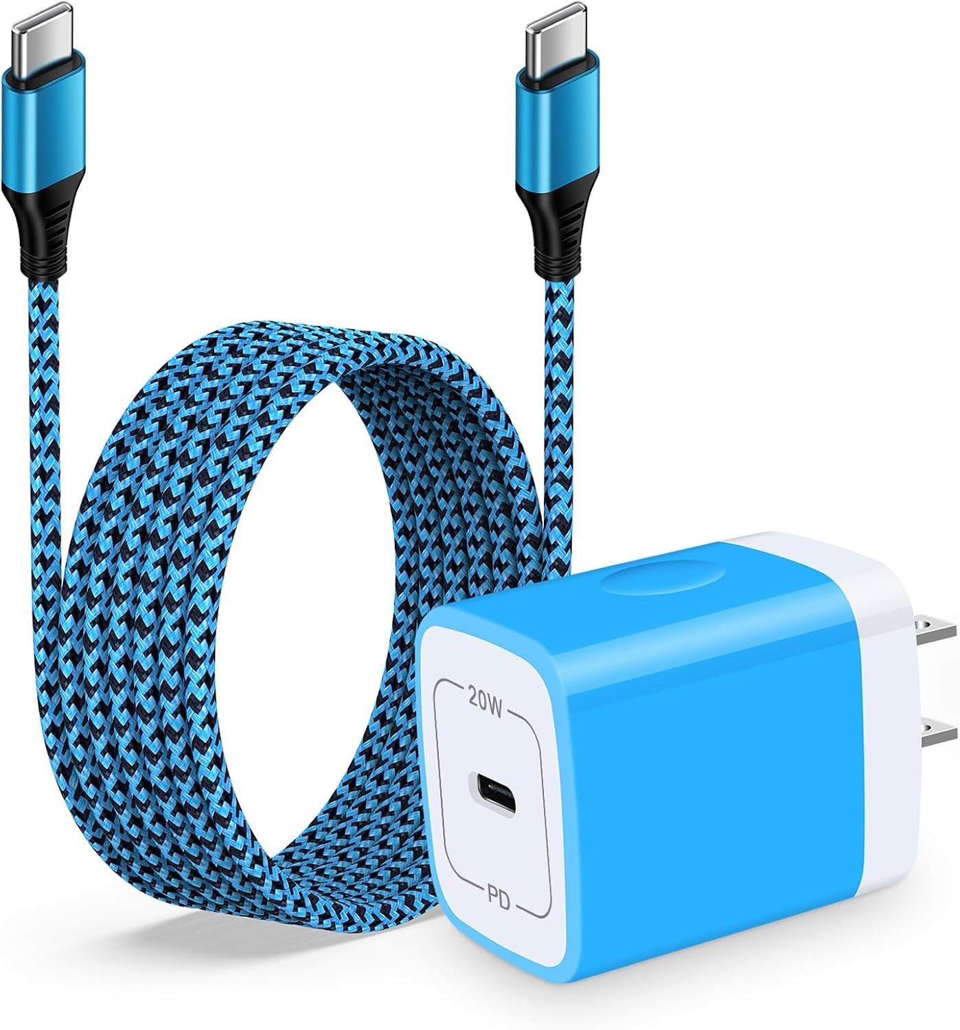 Fast USB-C Wall Charger Adapter for Samsung Galaxy S26 Ultra, Pixel 10a 6FT
