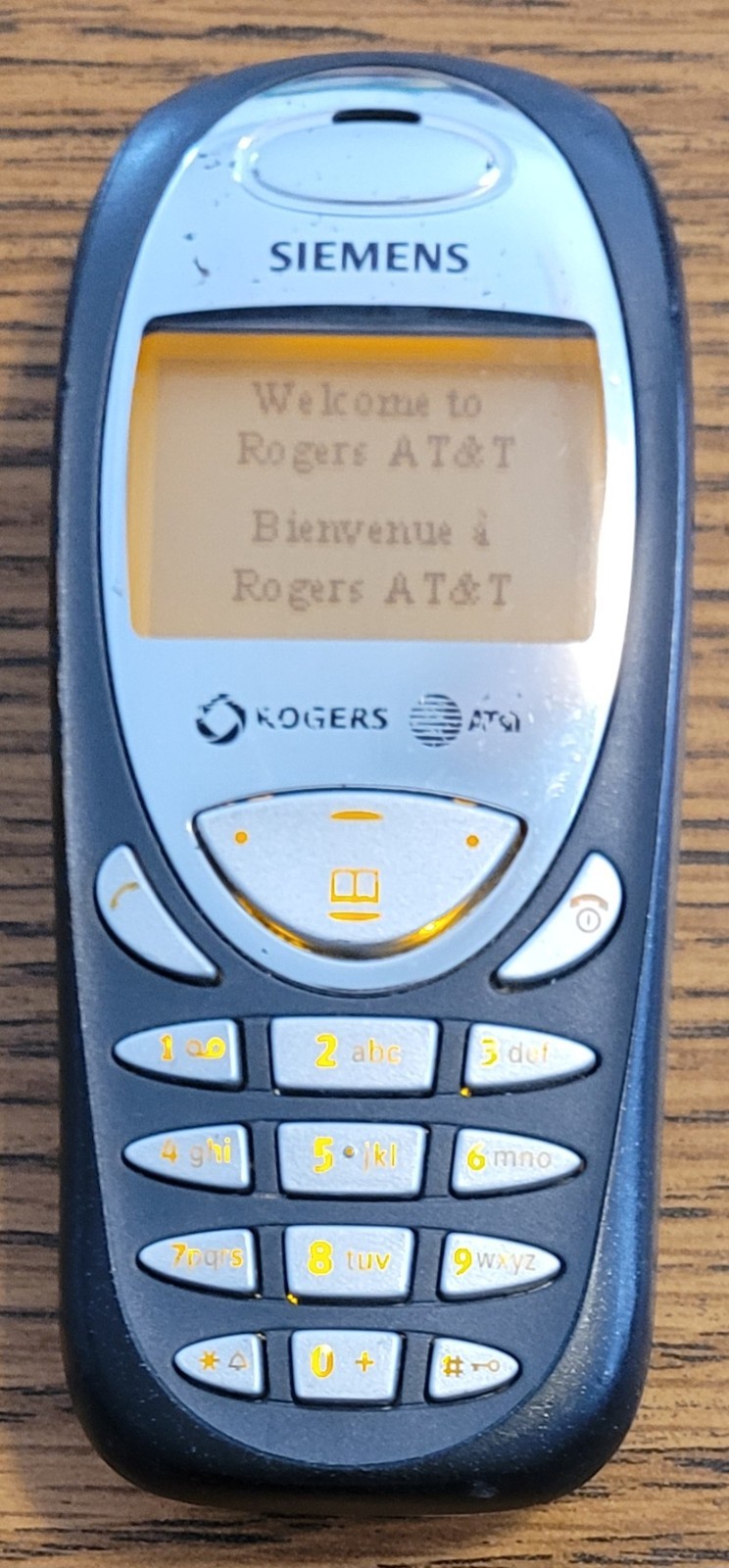 Siemens C56 – Gray and Silver ( Rodgers / AT&T ) Very Rare Cellular Phone