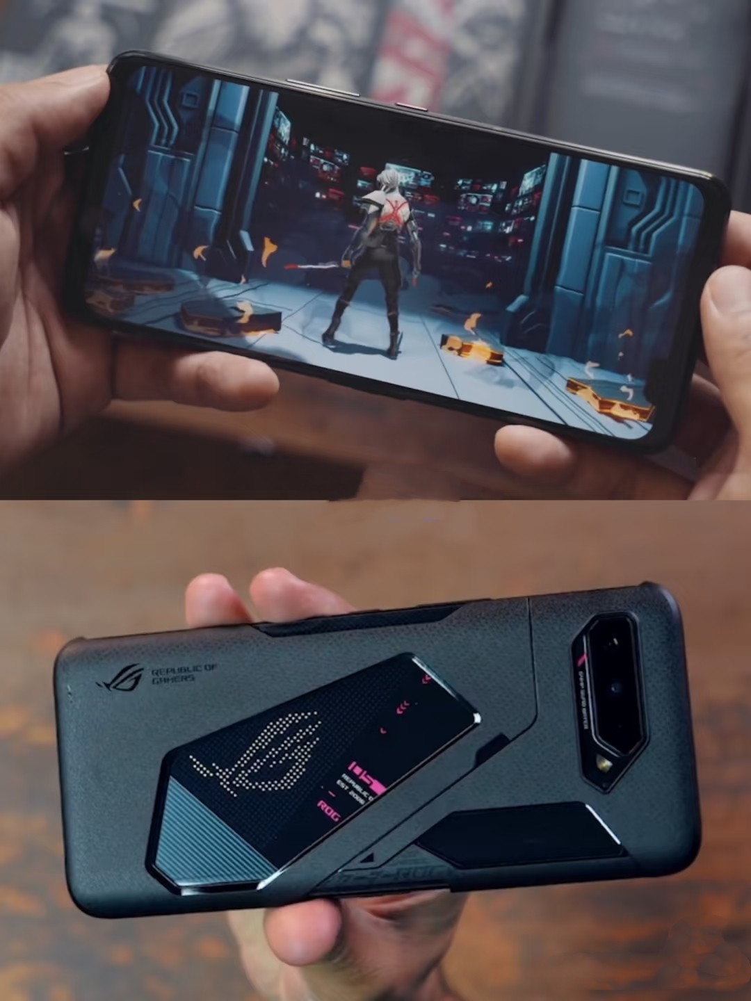 Asus ROG Phone 5 Snapdragon128/256GB 5G Unlocked Gaming Phone Global Google play