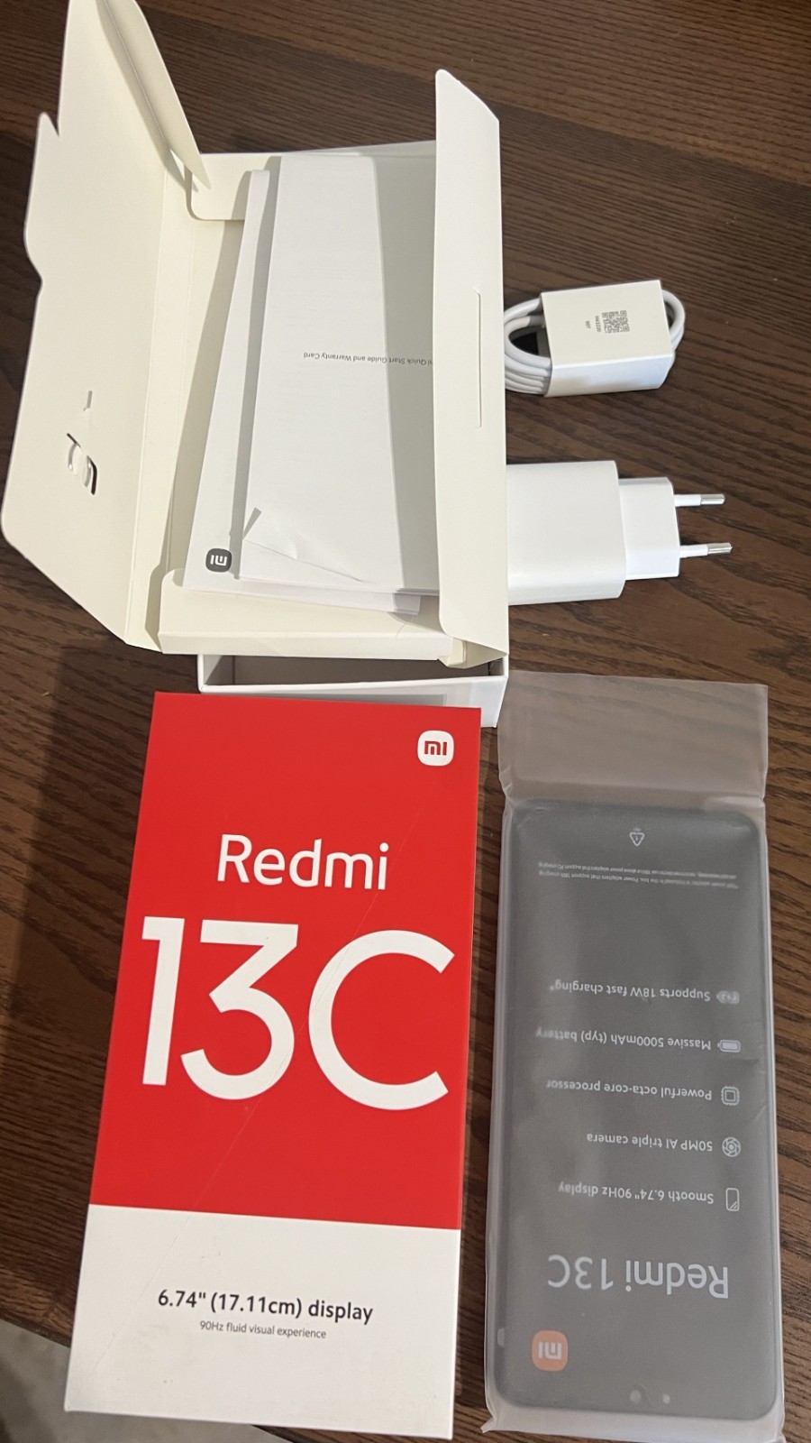 Xiaomi Redmi 13C 4G LTE Navy Blue – 6GB RAM – 128GB ROM – Unlocked – NEW SEALED