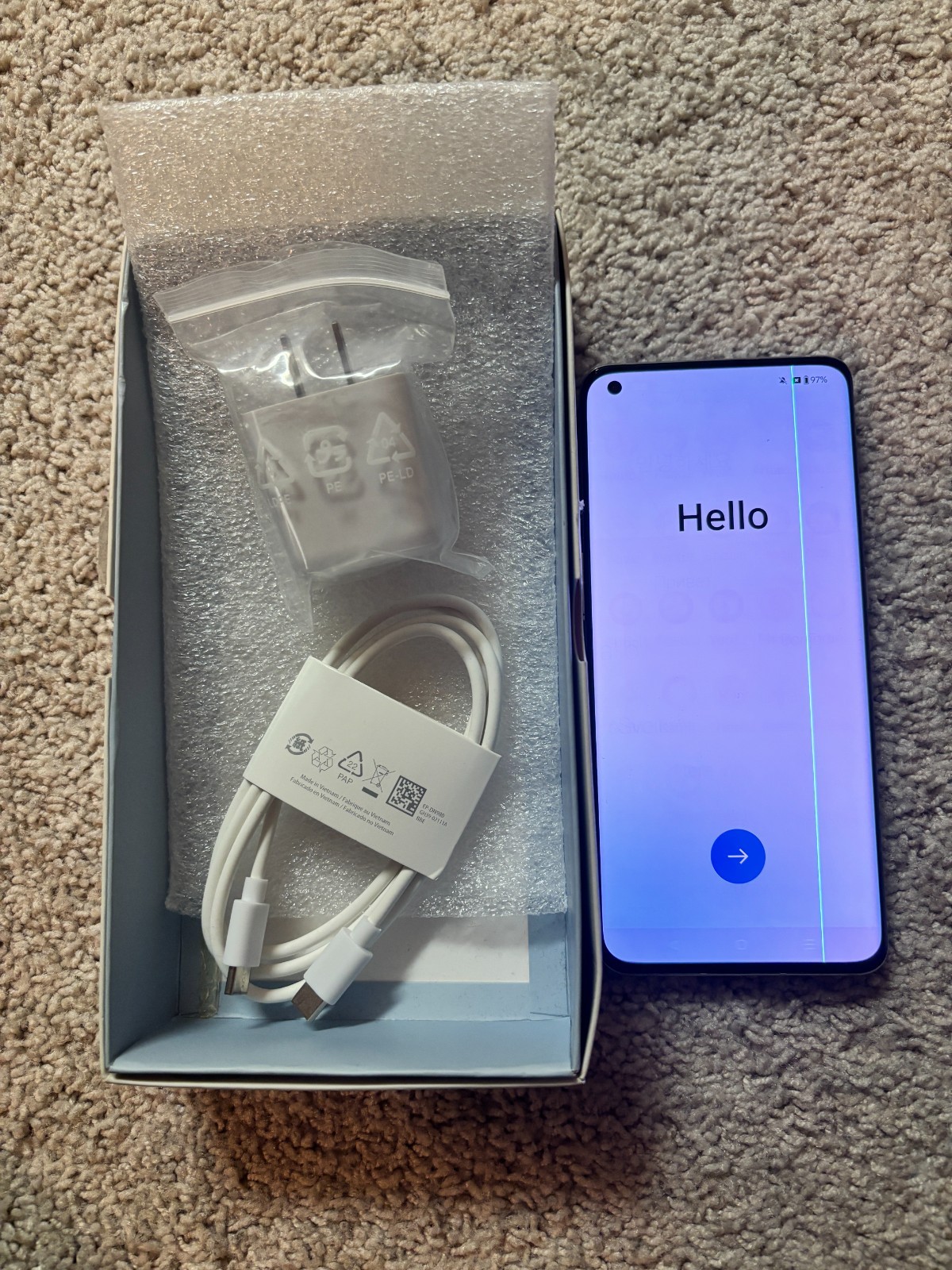 OnePlus 9 PRO-256GB Pre-Owned Silver 5G