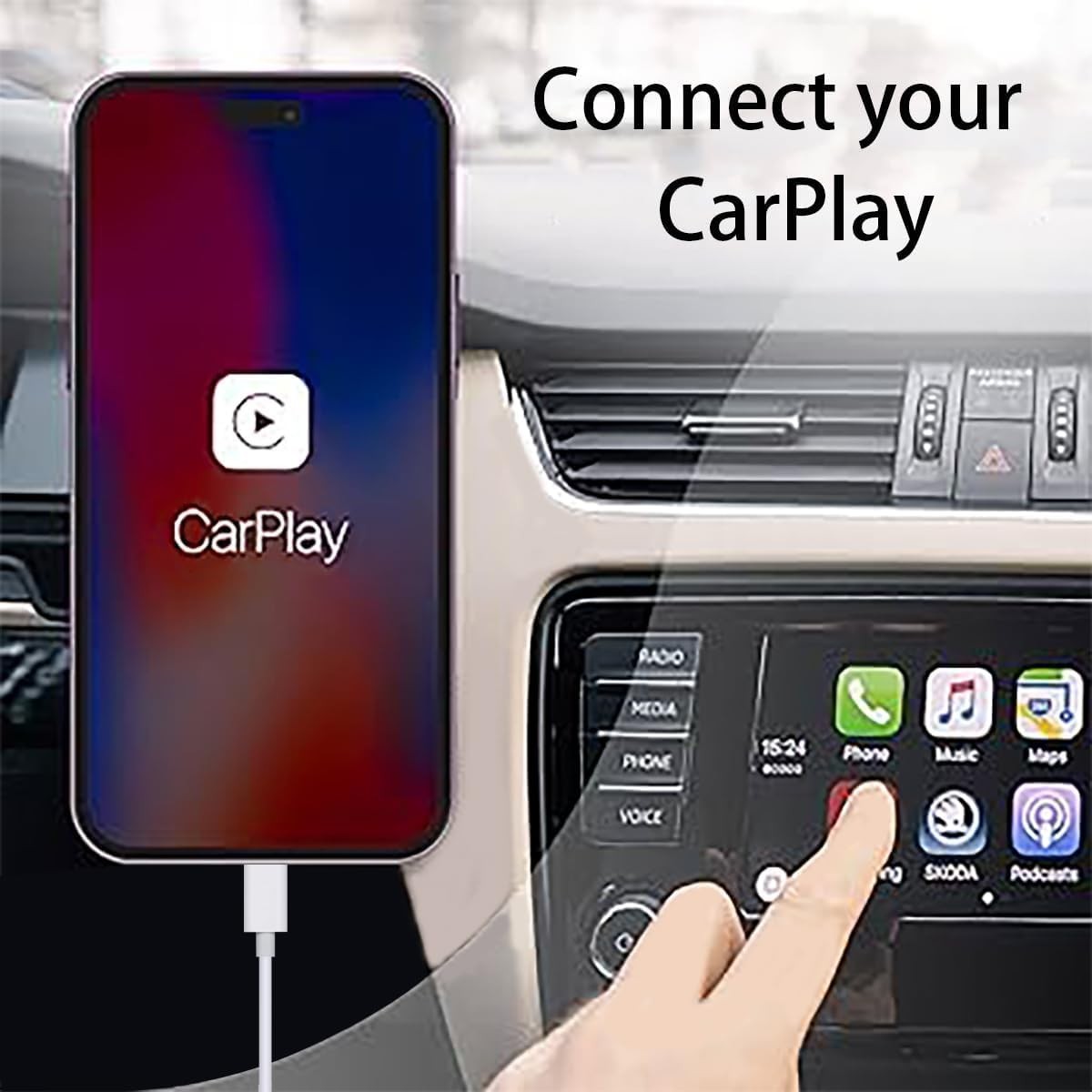 3FT Fast Charging USB A to USB C Cable for iPhone 17 Pro/Max and 16 Pro