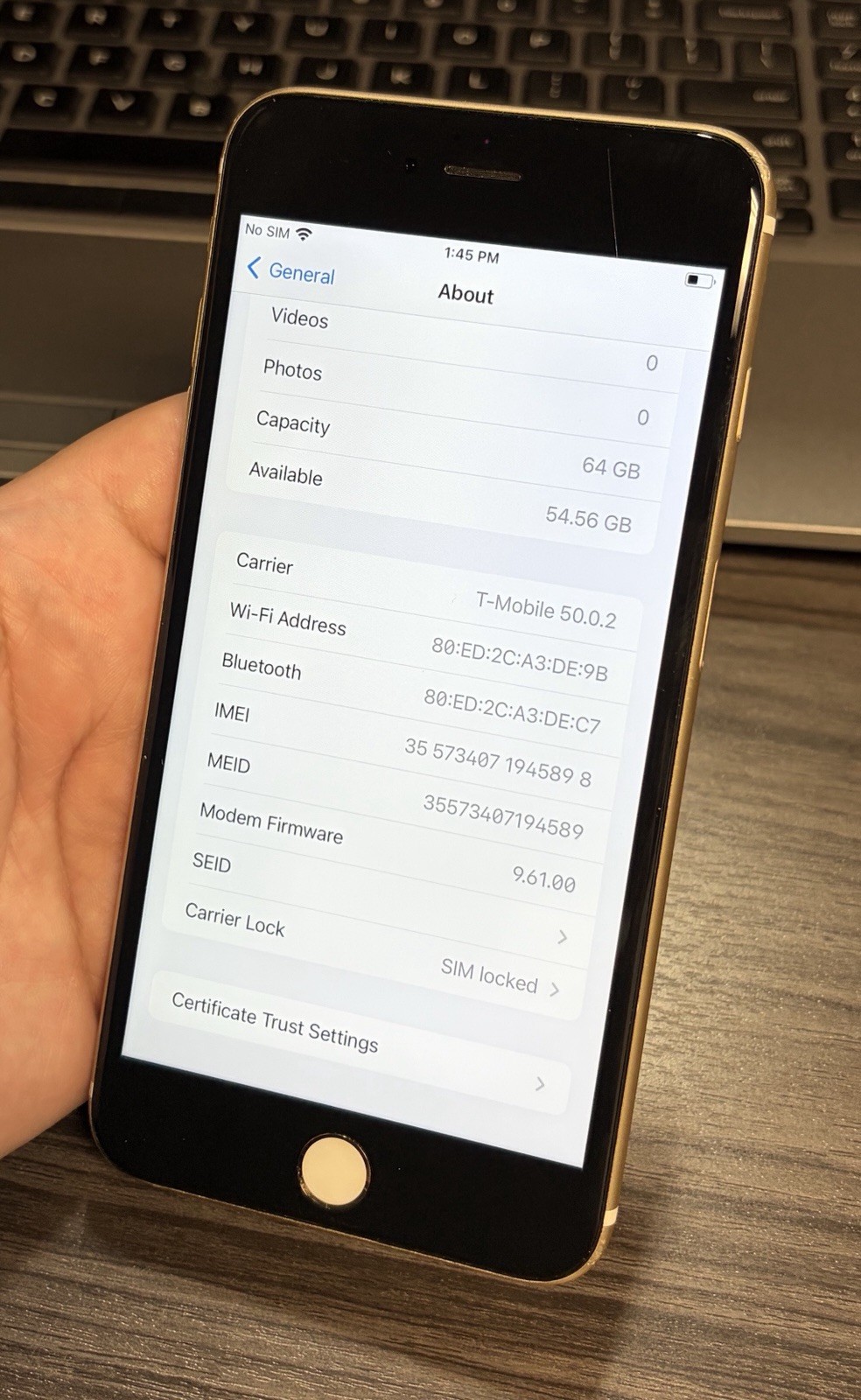 Apple iPhone 6S PLUS 64GB T-Mobile Metro Simple Mobile Mint