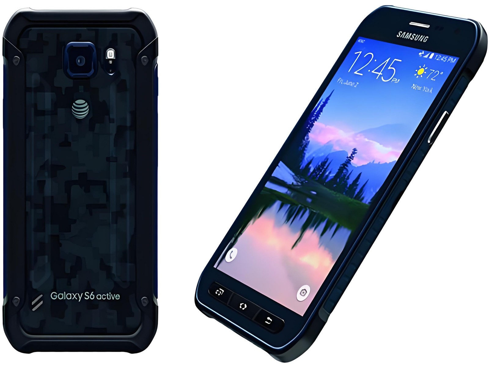 Original Samsung Galaxy S6 Active G890A 32GB AT&T Unlocked Very Good Android A++