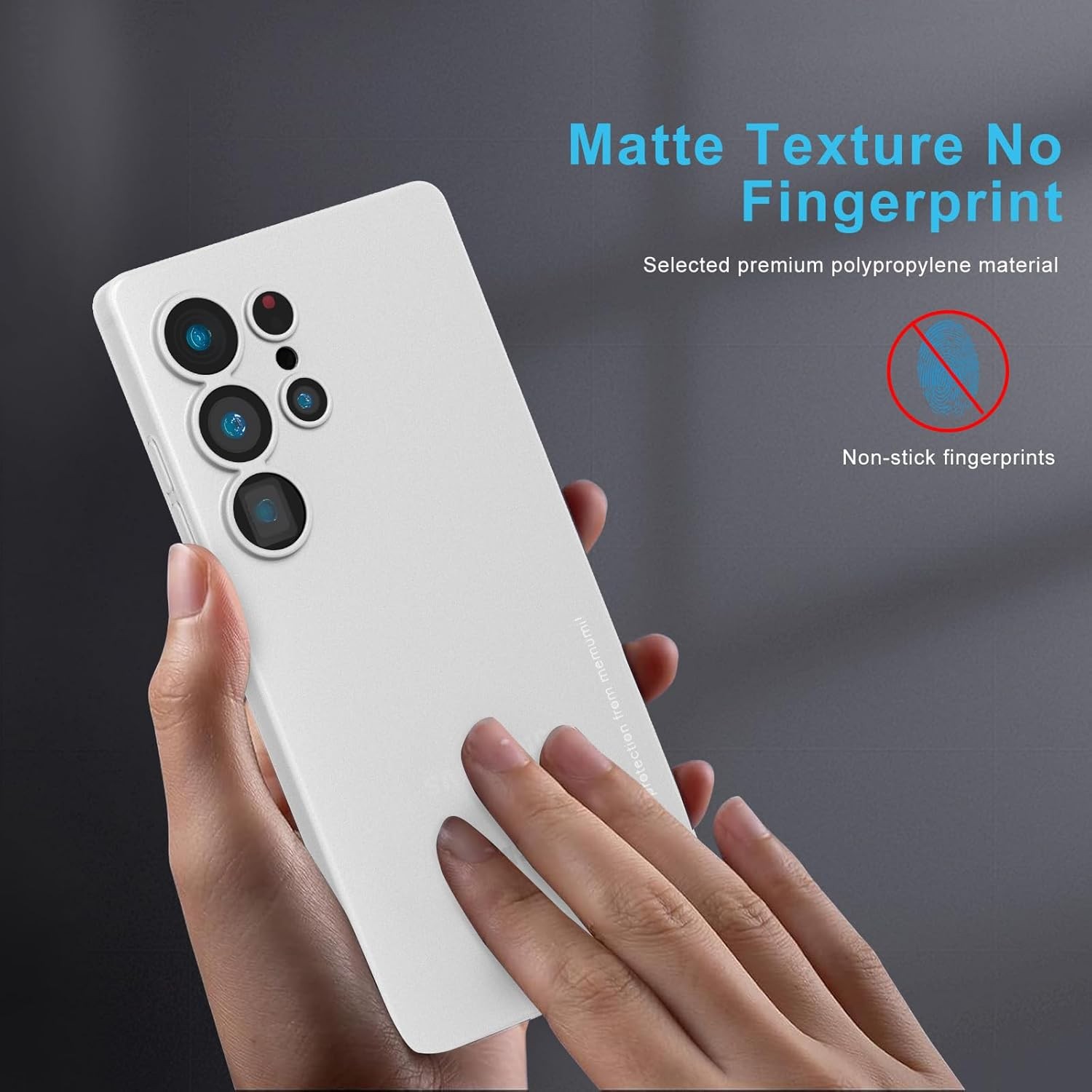 Ultra Thin Case for Samsung Galaxy S25 Ultra, 0.3mm Thickness Lightweight Design
