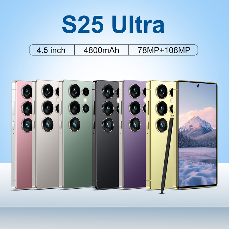 Unlocked version S25 super mini phone 4G smartphone 4.5 inch Android phone new