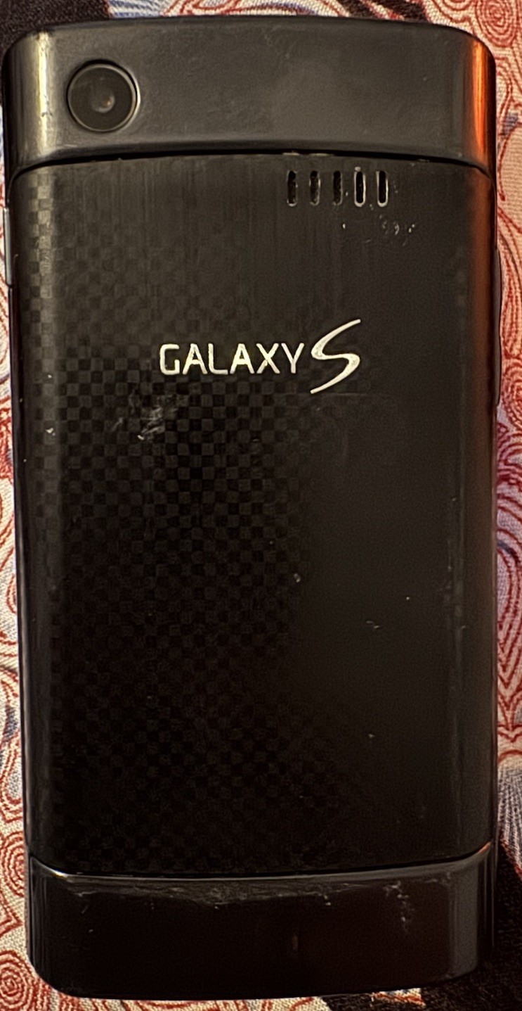 Samsung Galaxy Captivate SGH-I897 16gb (ATT) Black Fast Ship Very Good Used Work