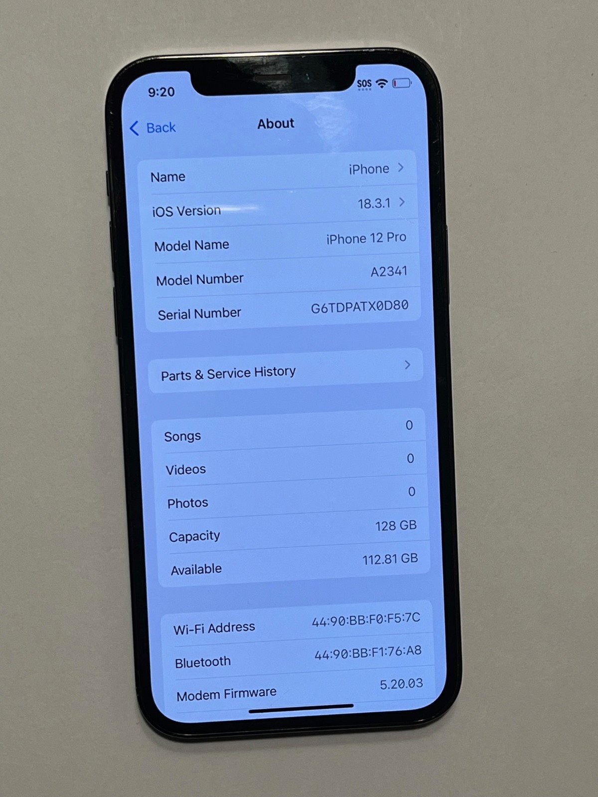 READ – Apple iPhone 12 Pro A2341 128GB Graphite T-Mobile Locked