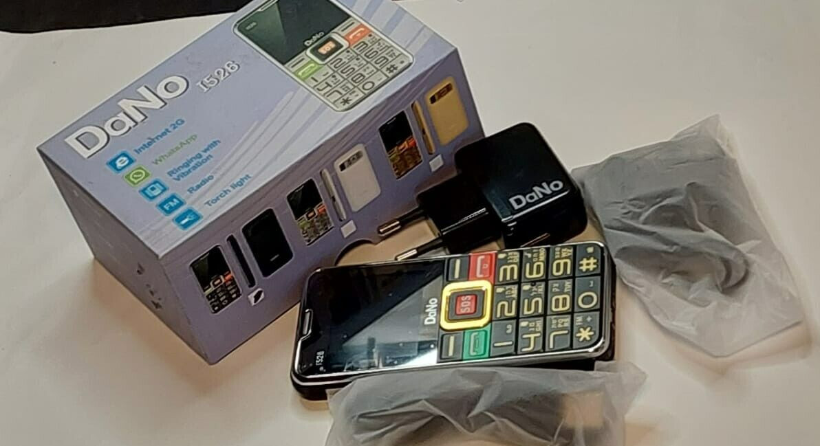 2G Unlocked Large SOS Bottom Mobile Dual SIM GOLD Black GSM 900/1800Mhz I526 set