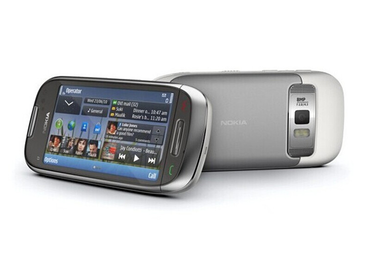 Nokia C7 C7-00 WIFI GPS 8MP 3G GSM smartphone 8GB internal storage Original