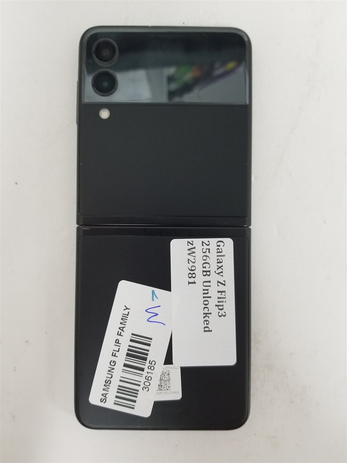 Samsung Galaxy Z Flip3 256GB Black SM-F711U1 (Unlocked) Discounted zW2981