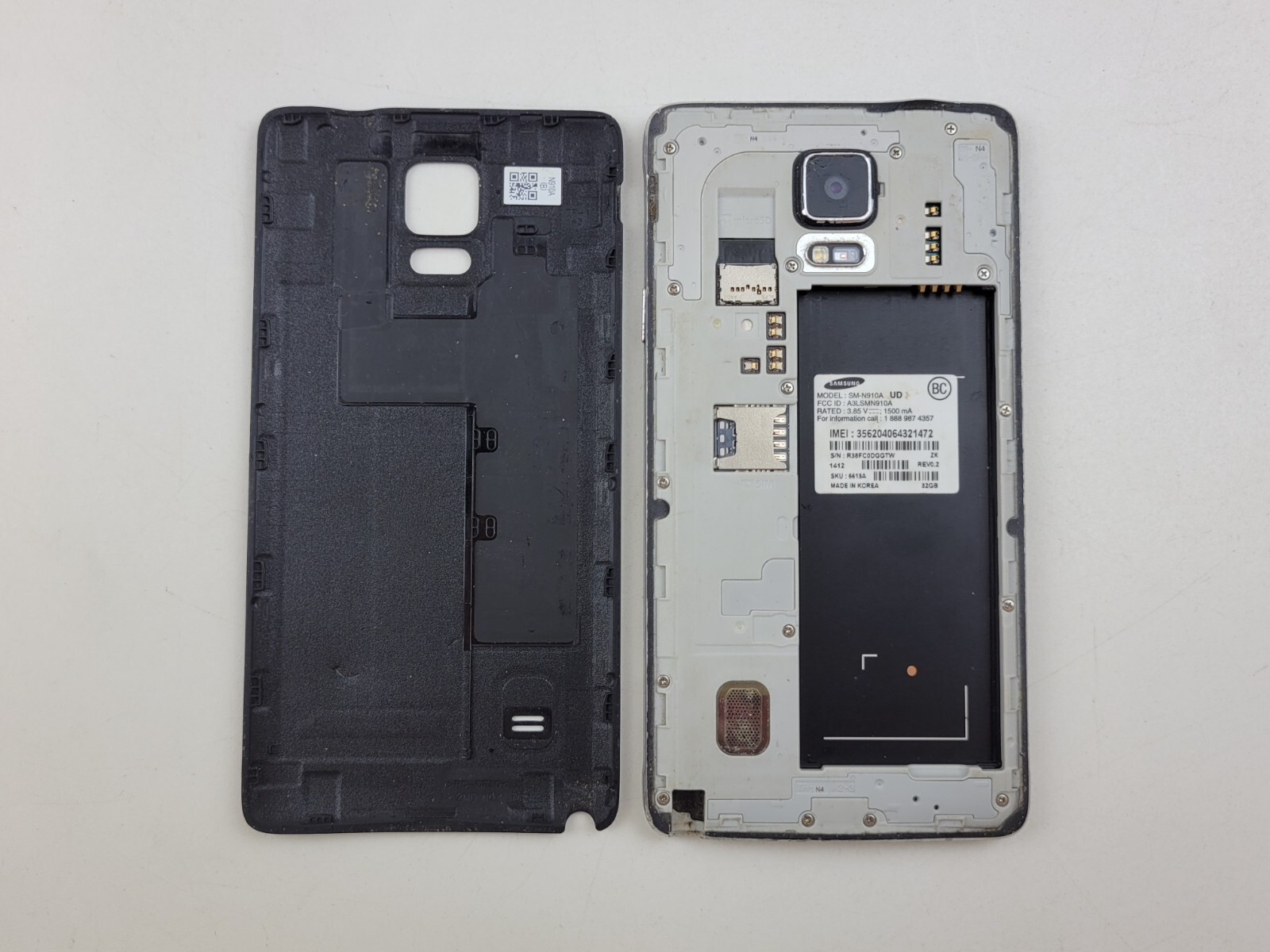 Samsung Galaxy Note 4 (SM-N910A) 32GB (AT&T) – *READ* – Clean IMEI – J9050