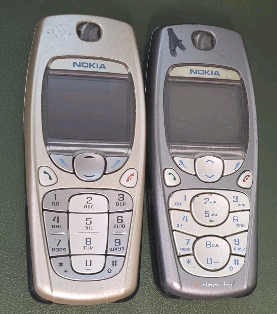 Nokia 3595, Vintage, Cingular, Rare, Collectors, GSM, 2G, Each Sold Separate,