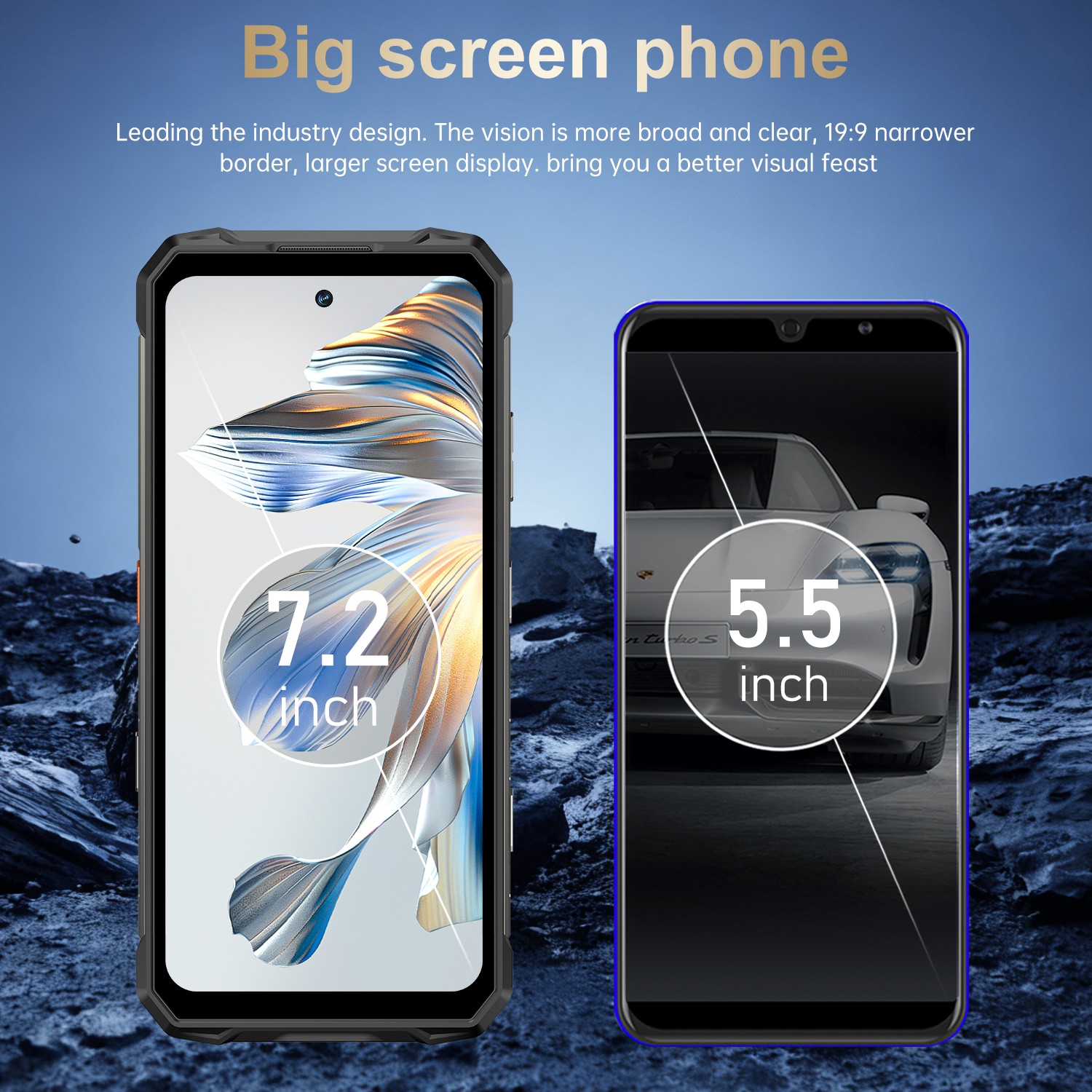 Unlocked Smartphone R26 Ultra 12GB+256G Dual Sim 5G Rugged Cell Phone 10000mAh