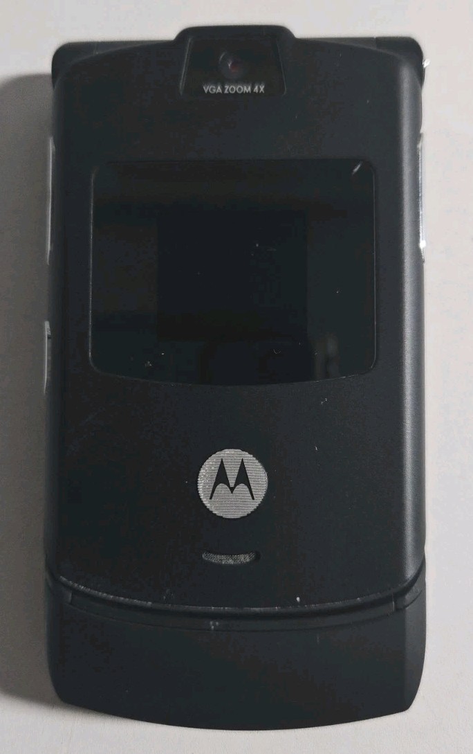 Motorola Razr V3 Black Cingular Cellular Phone