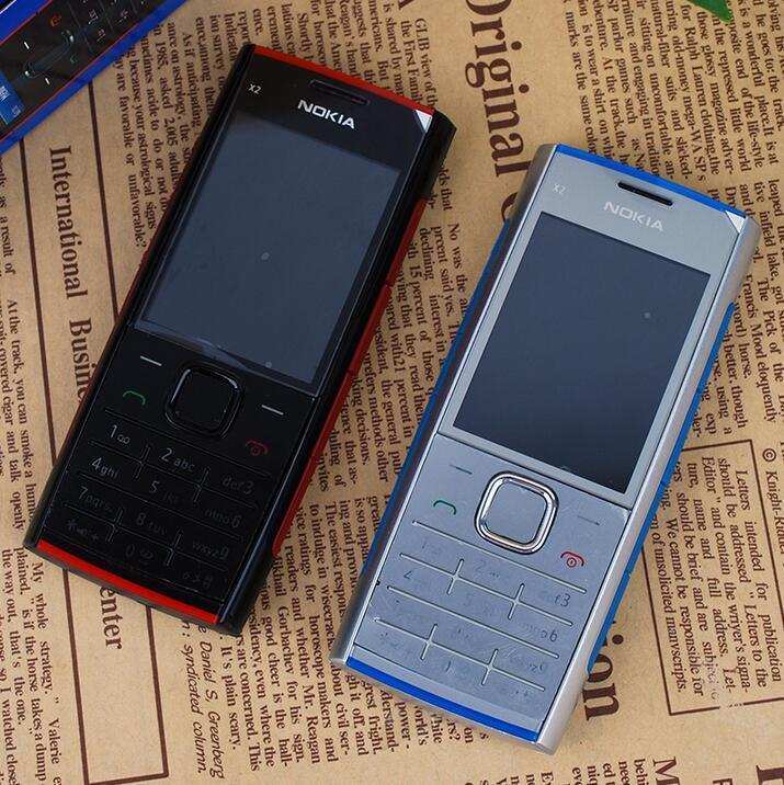 Unlocked Cheap X2 Nokia X2-00 FM JAVA 5MP 2.2 in Bluetooth Original Cellphone