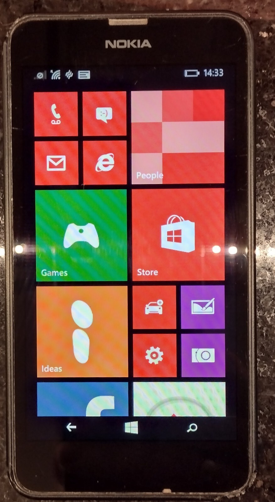 Microsoft Nokia Lumia 635 | RM-975 | 8GB | Black | Smartphone | Unlocked | Used