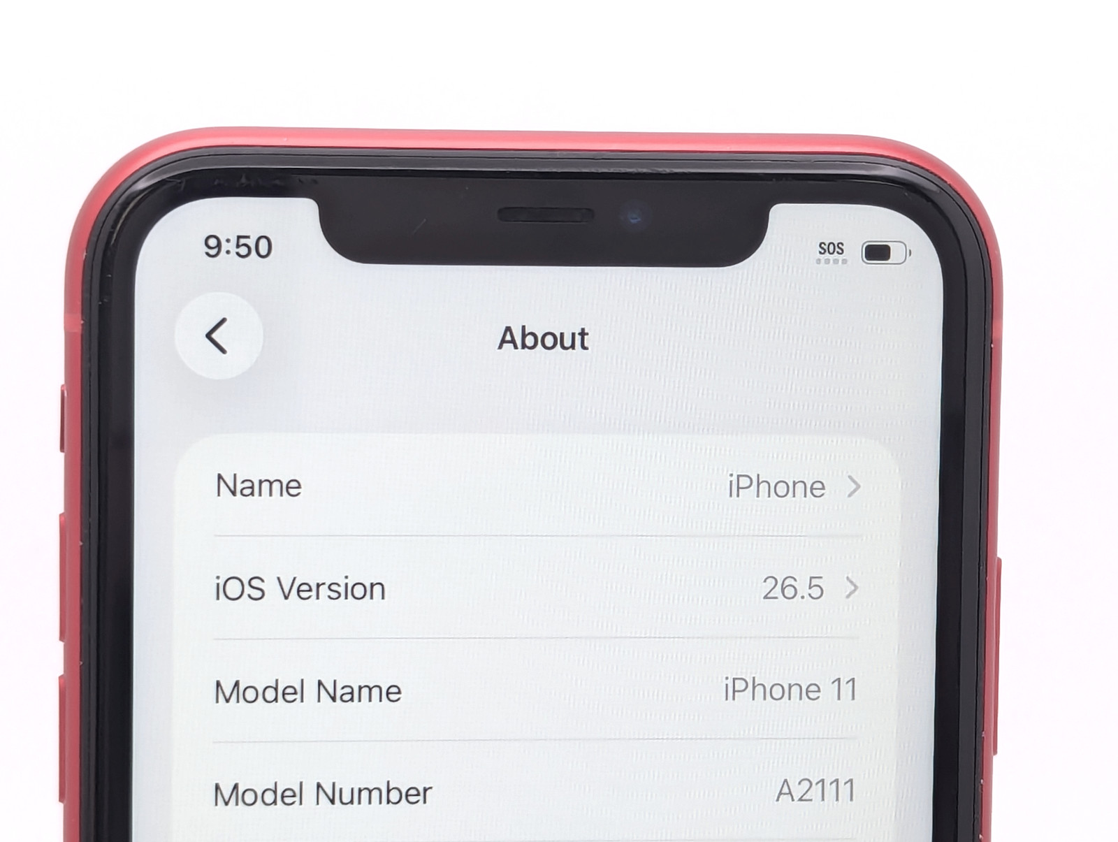 Apple iPhone 11 A2111 64GB Fair Condition | Red | TRACFONE ONLY