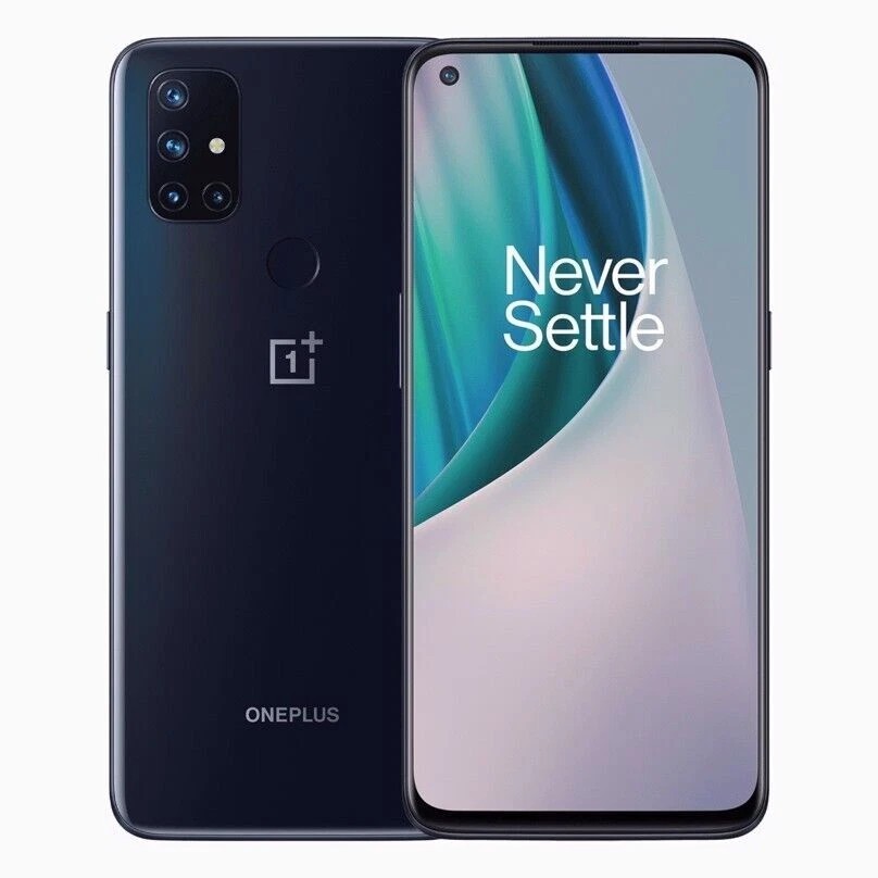 OnePlus NORD N10 5G BE2025 128GB 6GB T-Mobile Locked Black Excellent Condition