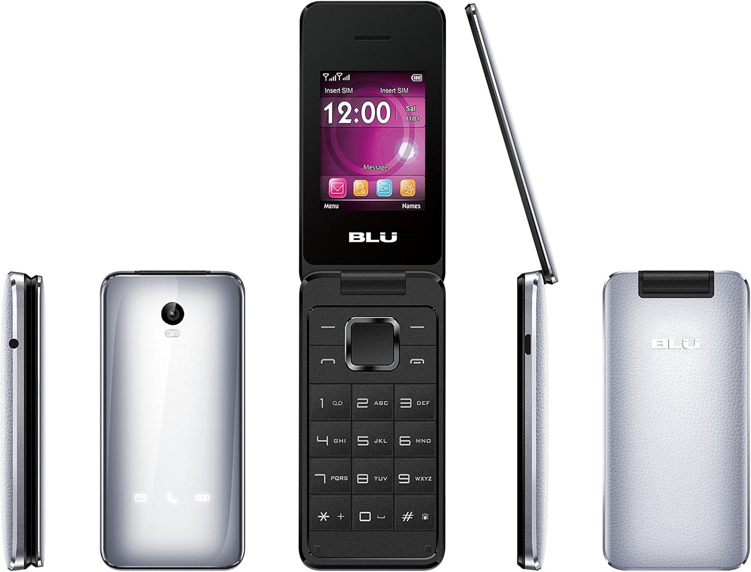 BLU DIVA FLIP – FACTORY UNLOCKED PHONE