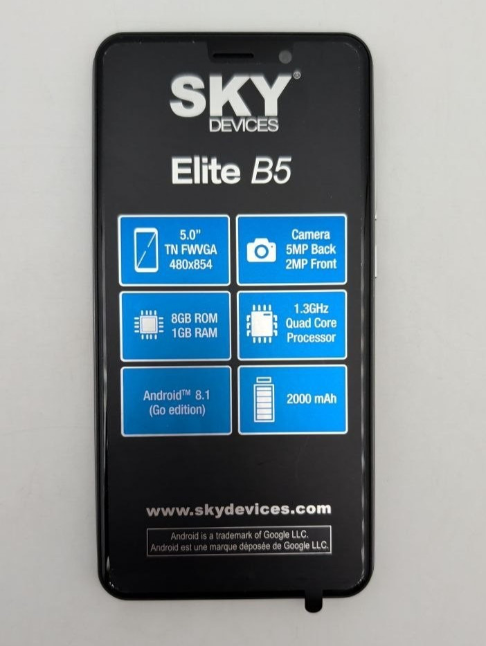 SKY Elite B5 Smartphone 8GB 5.0″ Dual SIM 4G LTE TMobile AT&T Mint GSM Unlocked