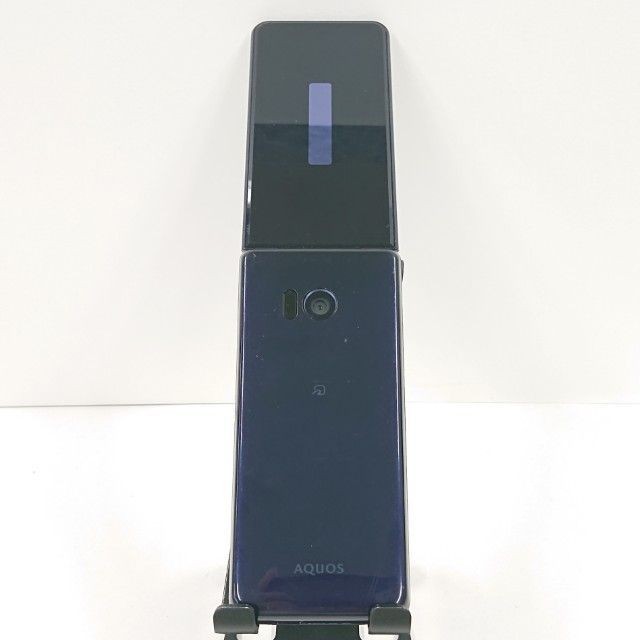 Sharp Aquos Mobile Sh-01J Docomo Blue Black Main Body C20720 Japanese Flip phone