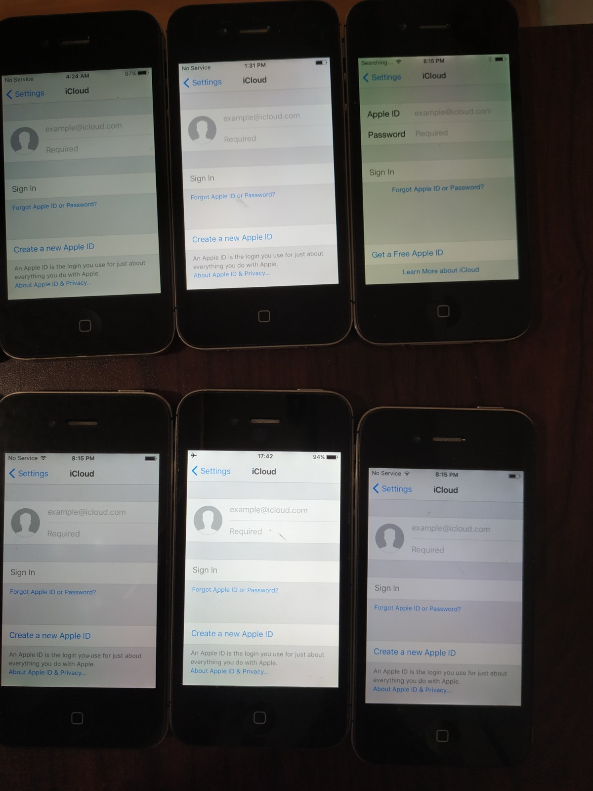 Lot of 10 Apple iPhone 4S A1387 16GB Black ( AT&T/ Verizon /OTA )