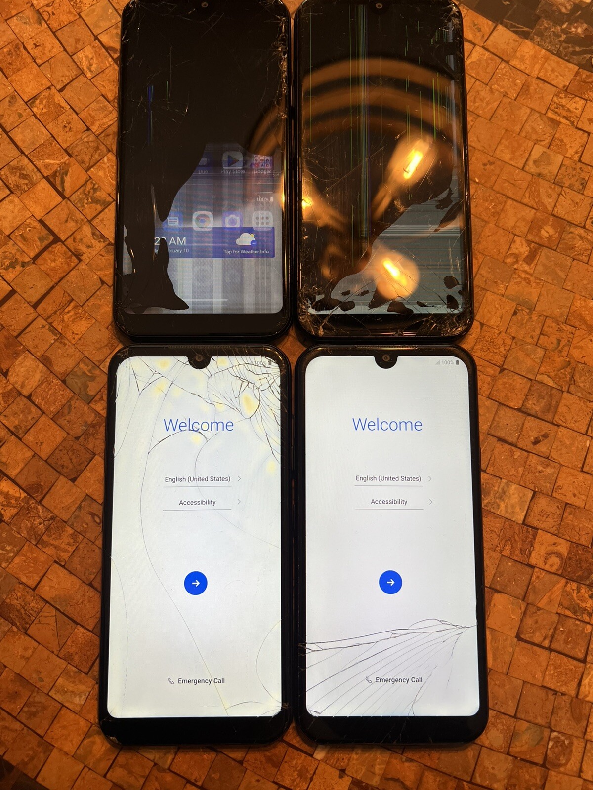 LG K31 Rebel TracFone Lot Of 4