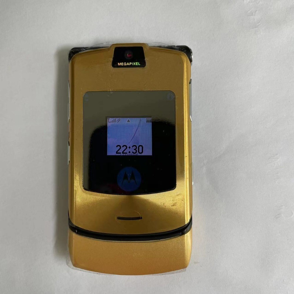 Original Motorola RAZR V3i 1.2MP camera, 2G unlocked flip phone