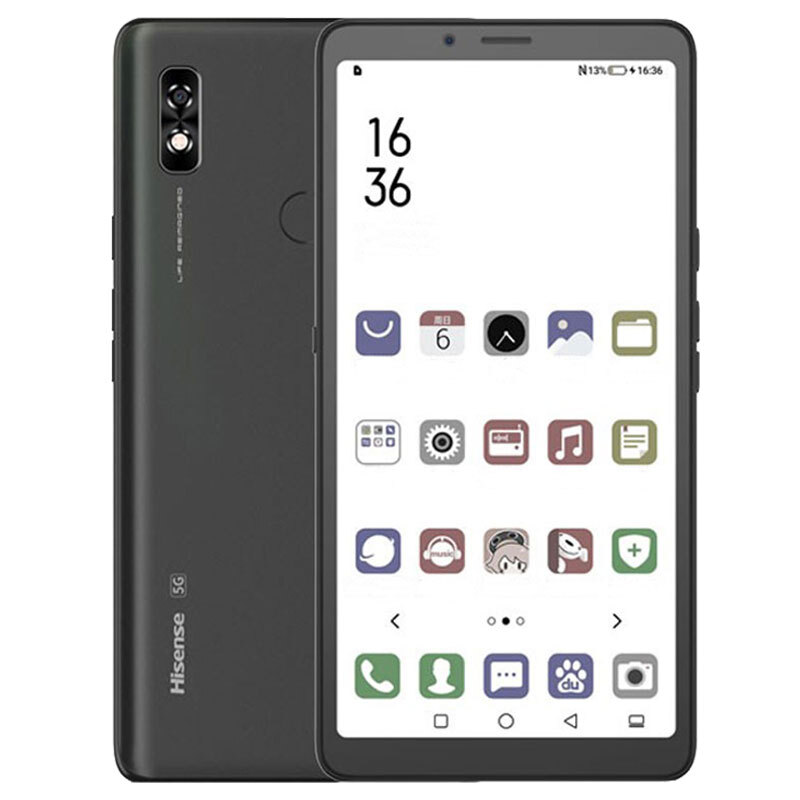 5G Hisense A7 CC Color E Ink Screen Global Android 10 Phone eBook Reader Mobile