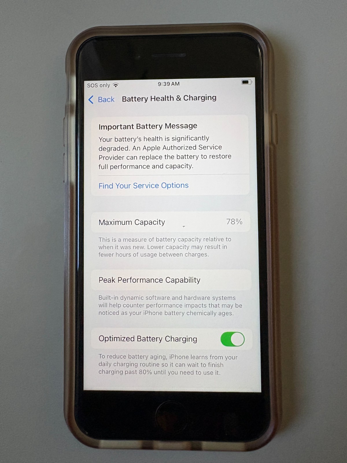 Iphone SE 2nd generation Black (Unlocked) 64gb 78% Battery