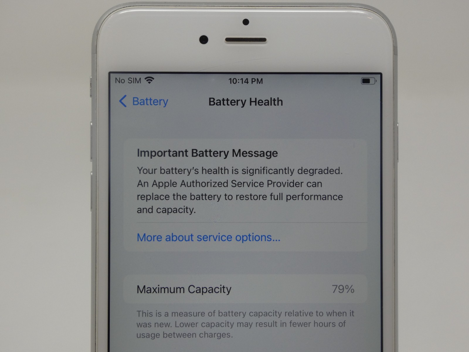 Apple iPhone 6s Plus – 64 GB – Silver (Unlocked)