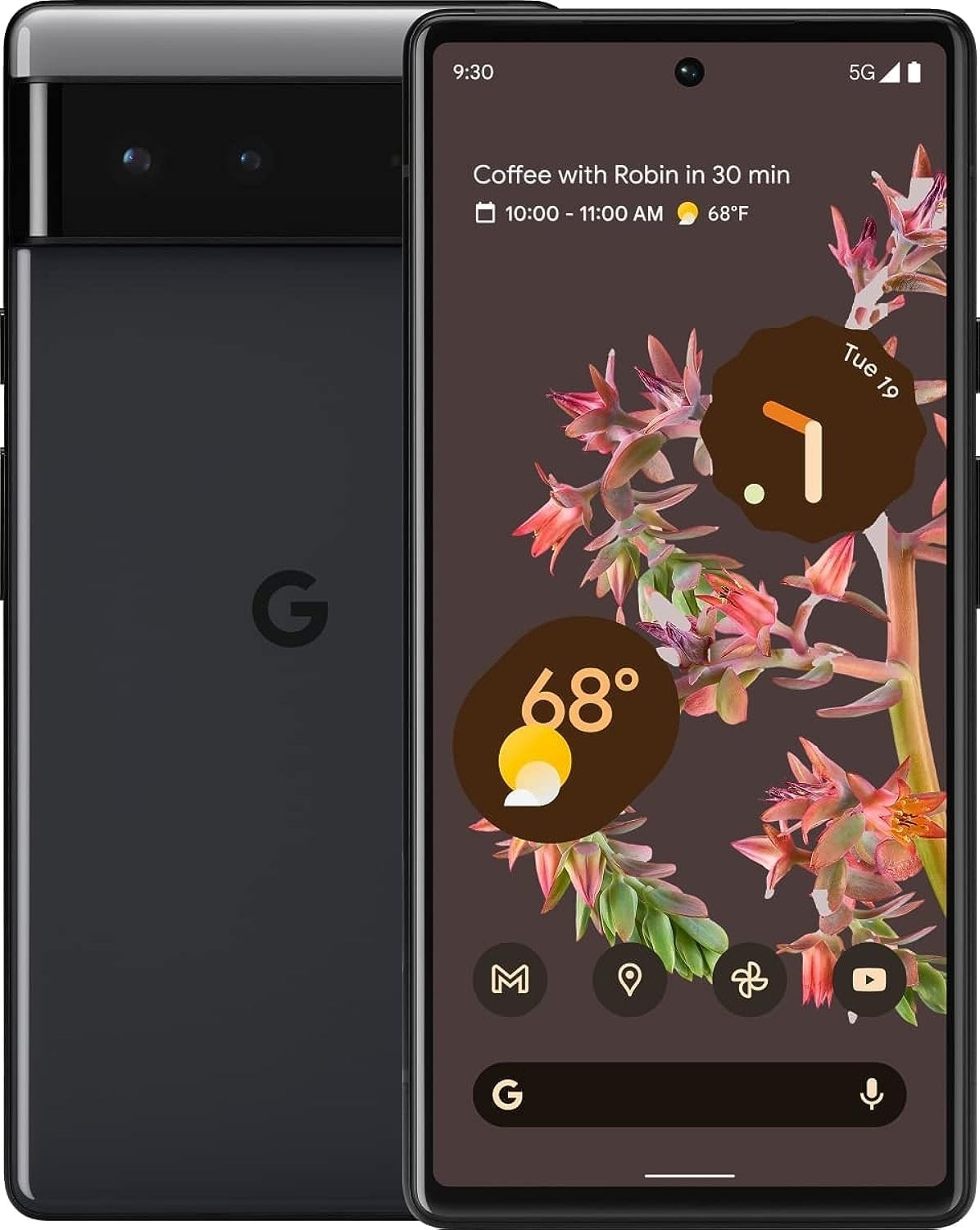 Google Pixel 6 256GB Verizon Locked – Stormy Black – Excellent Refurbished
