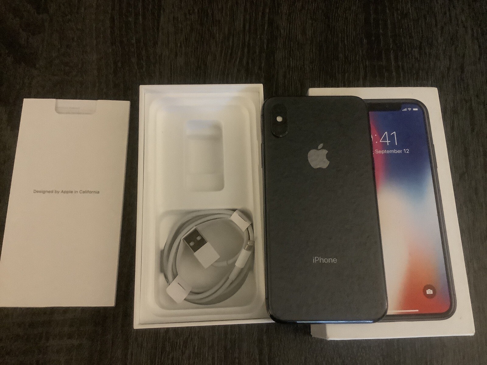 Apple iPhone X 256GB Space Gray (Unlocked) A1865 (CDMA + GSM) FREE SHIPPING!