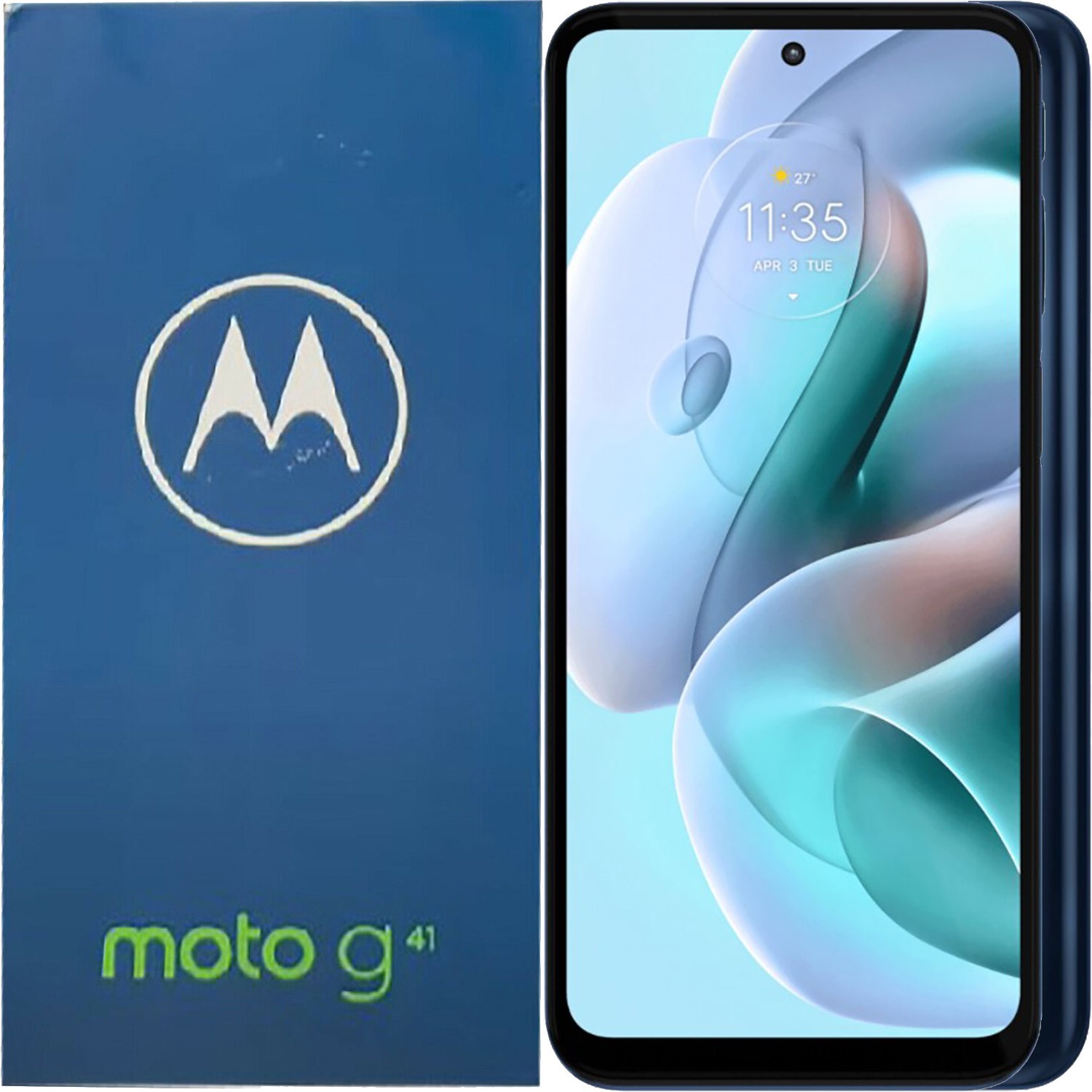 Motorola Moto G41 4G Meteorite Black 128GB + 4GB Single-SIM Unlocked GSM NEW