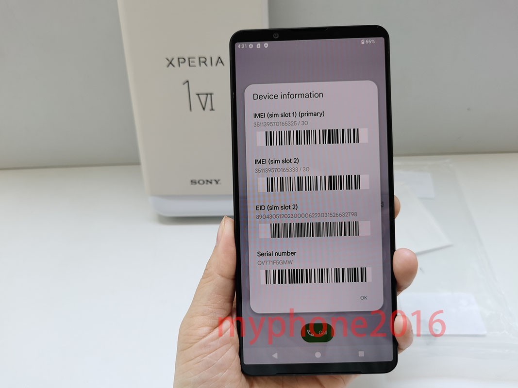 Sony Xperia 1 VI (Unlocked) Android 256GB + 12GB Nano-SIM + eSIM Docomo version