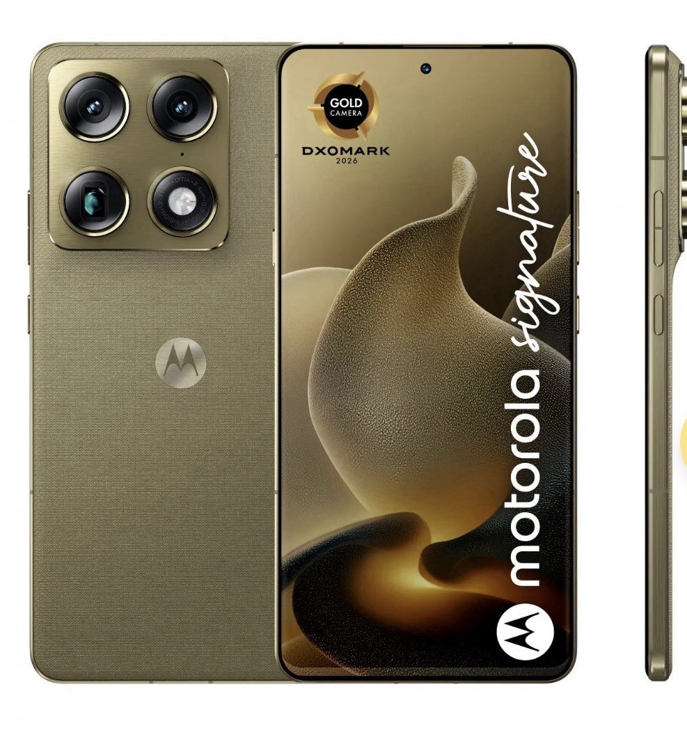 Motorola Signature 16/512GB Pantone Martini Olive – NEW Smartphone w/ Warranty
