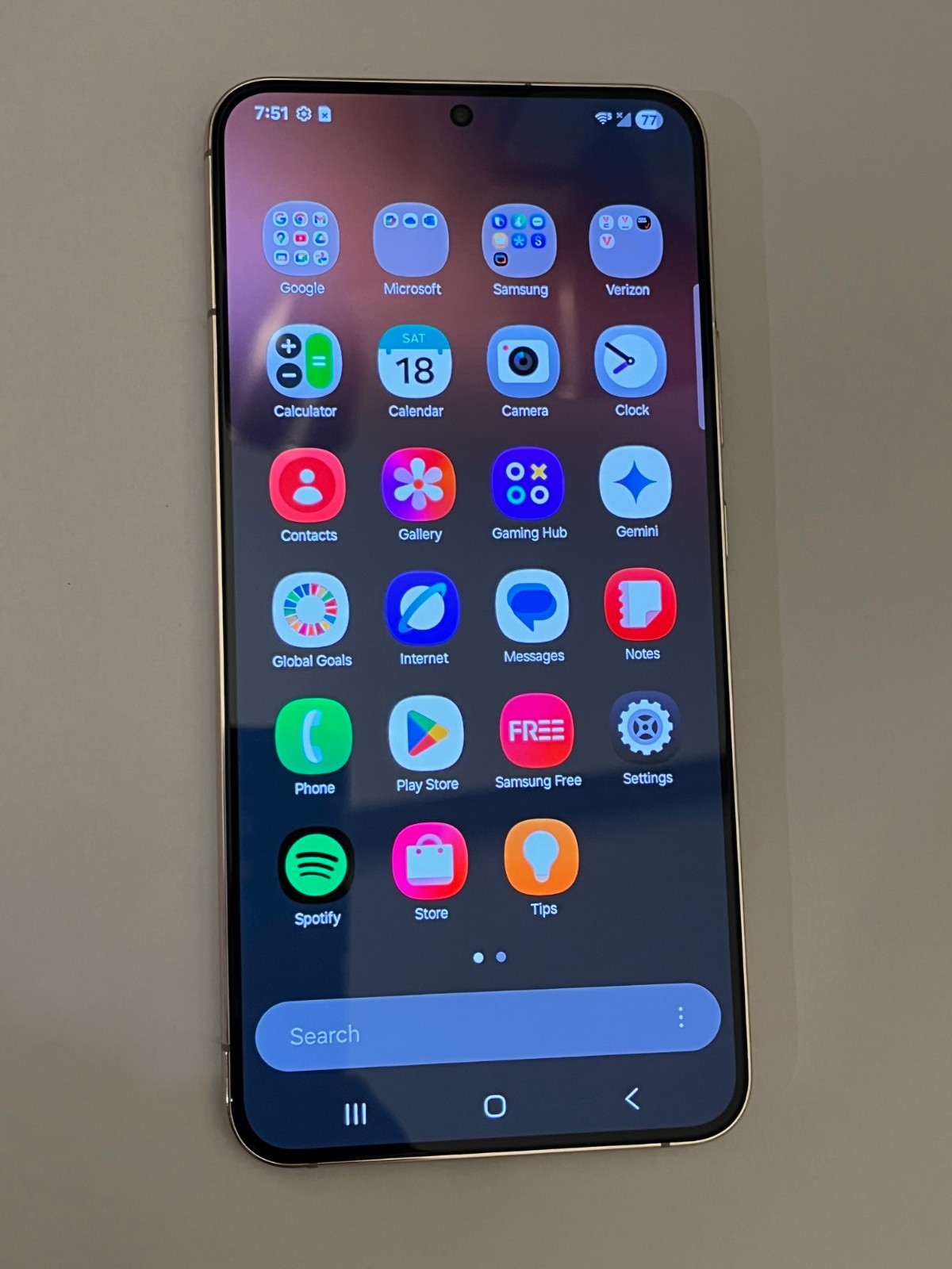 Excellent – Samsung Galaxy S22+ Plus SM-S906U 256GB Verizon Locked Pink Gold