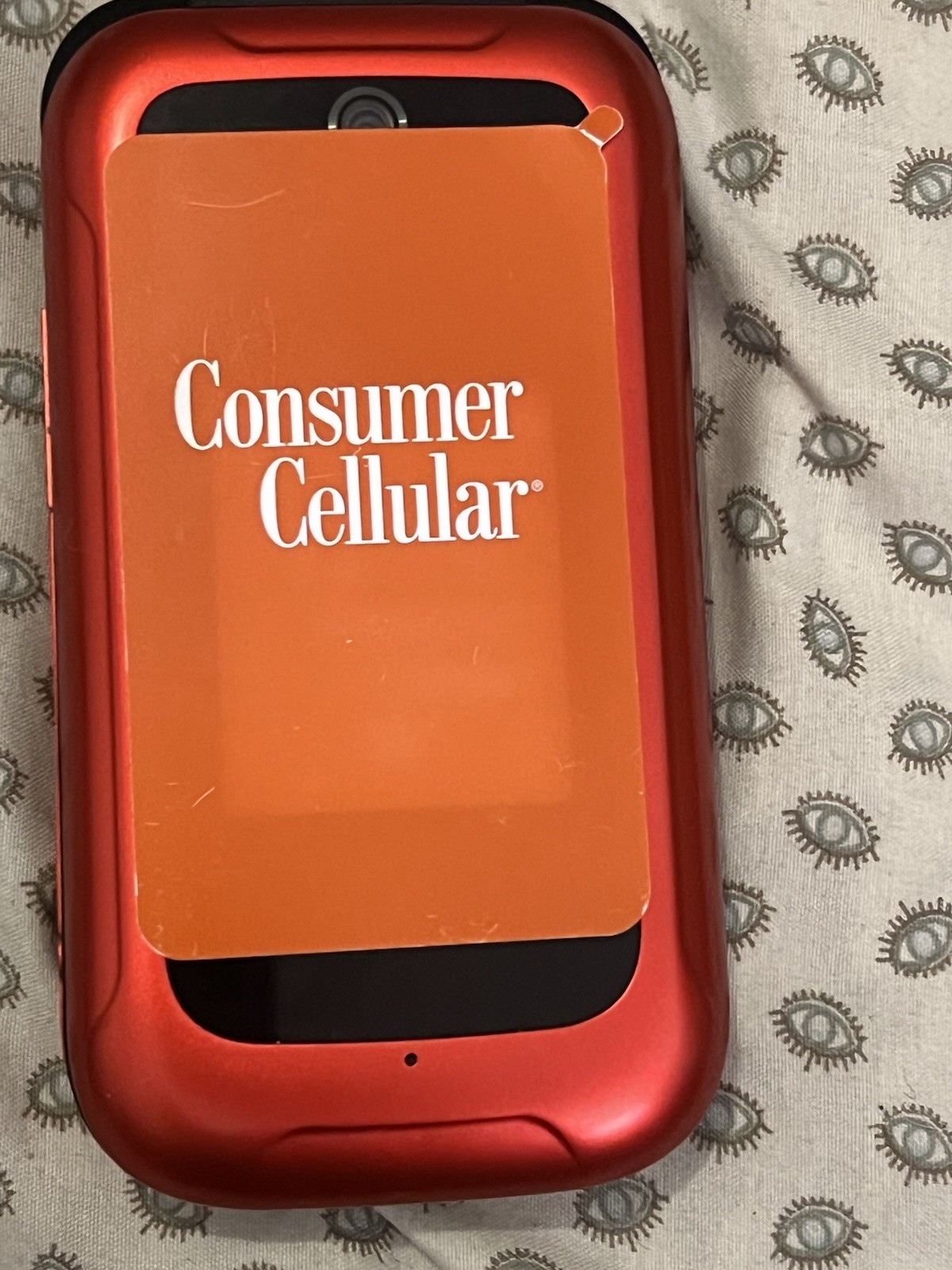Iris Consumer Cellular eSim Flip Phone 8 Gig 5.0MP Camera 4G LTE