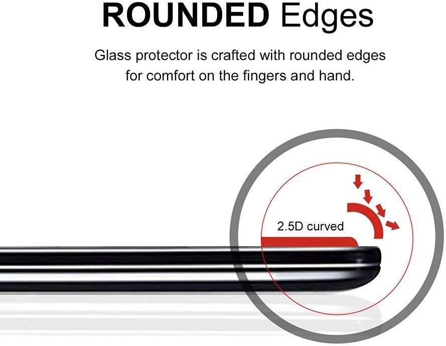 2PCS Screen Protector for LG Velvet 6.1 Inch Tempered Glass Anti Scratch Bubble