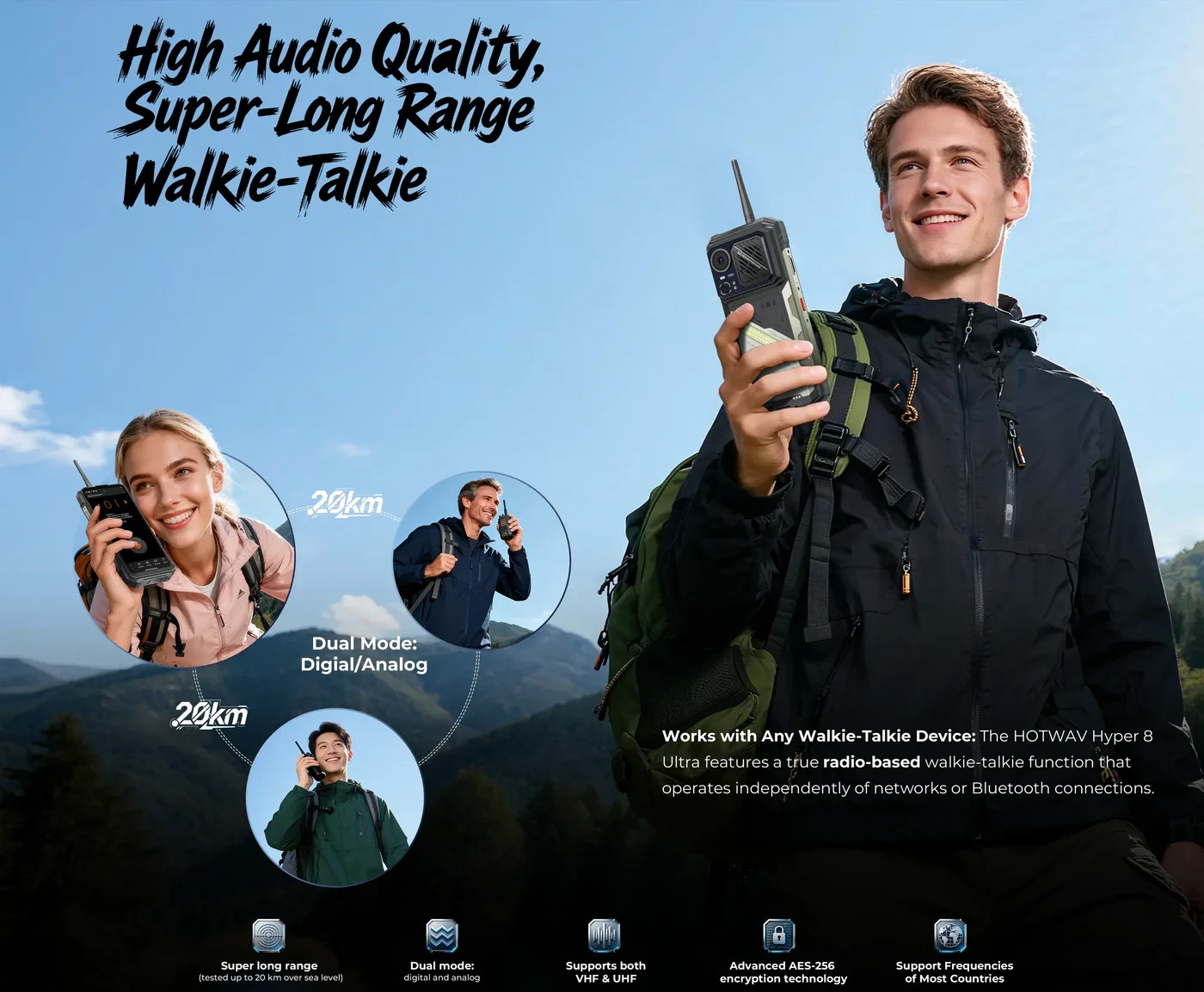 Hotwav Hyper 8 Ultra Walkie Talkie 6.8”2K (12+20)/512GB 12000mAh Rugged FedEx