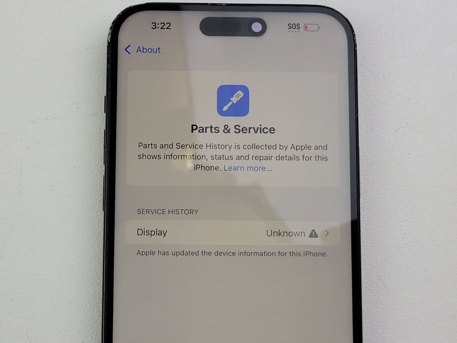 Apple iPhone 15 Plus (A2847) 128GB (Unlocked) Smartphone – POOR CONDITION – H541