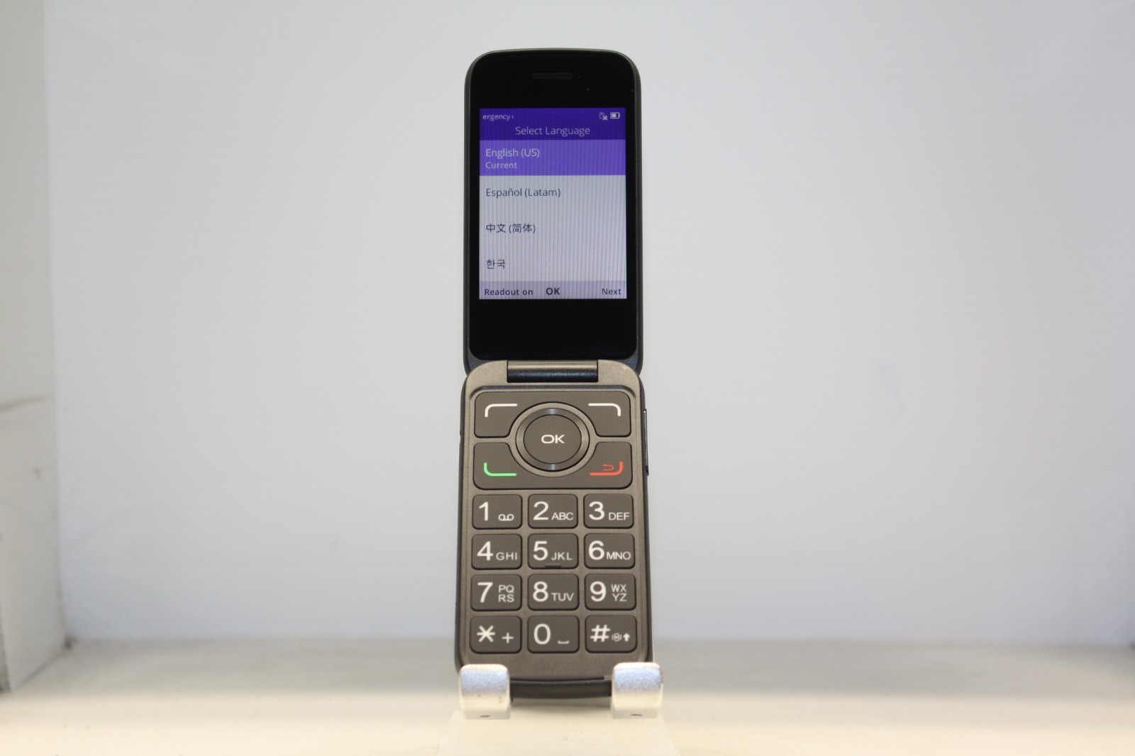 Alcatel Go Flip 3 4052W – 4GB – Gray (Unlocked) Flip Phone