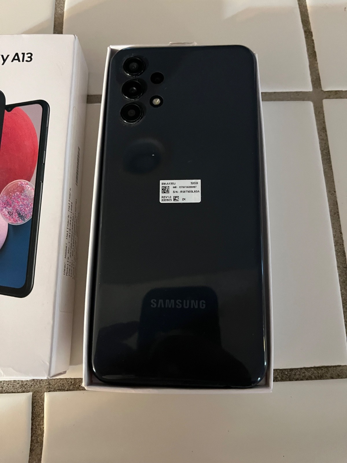 Verizon Samsung Galaxy A13 SM-A135U Cellphone (Gray 32GB 3GB)