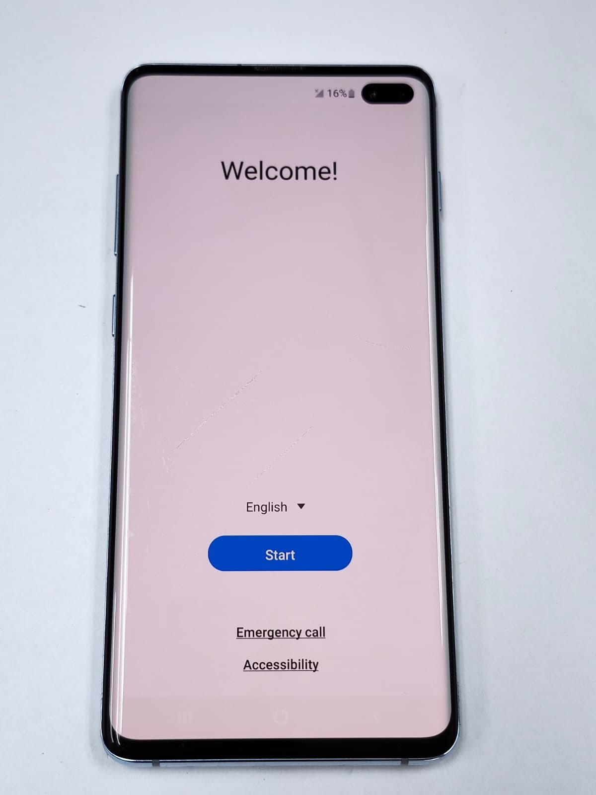 DEFECTIVE – Samsung Galaxy S10+ – 128GB – Blue -GSM Unlocked – SM-G975U – 12880