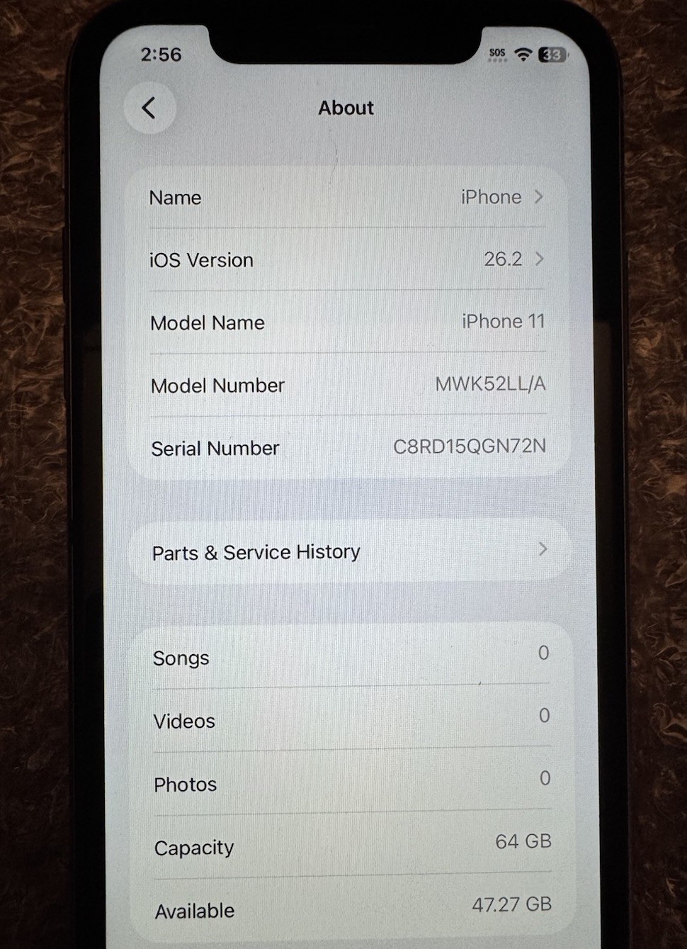 Purple unlocked iPhone 11 64gb